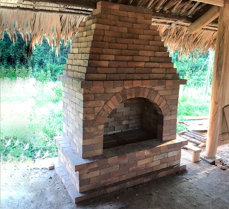 Dịch vụ xây Bếp bằng gạch chịu lửa theo thiết kế